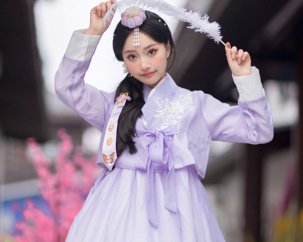 Hanbok nữ pastel